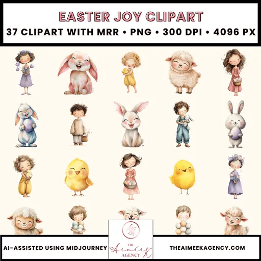 Easter Joy Clipart