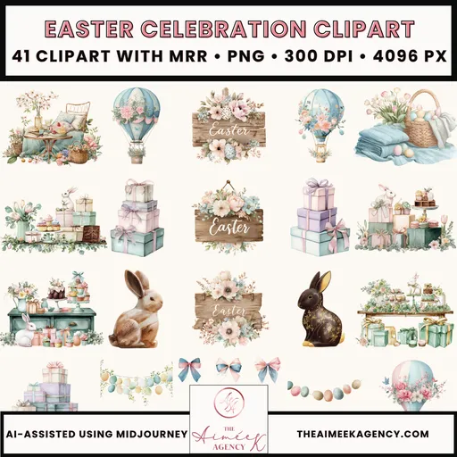 Easter Celebration Clipart