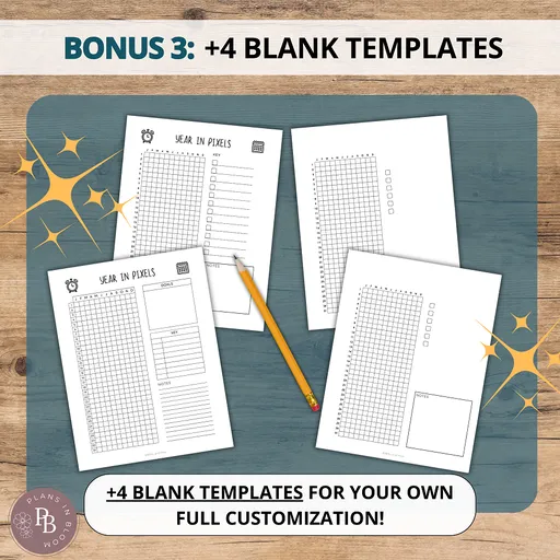 Yearly Trackers Mega Bundle 7