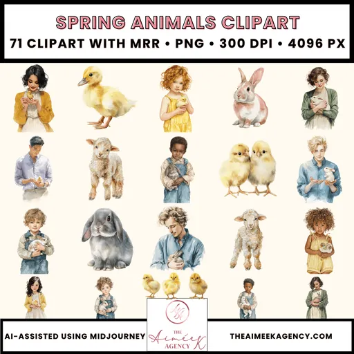Spring Animals Clipart
