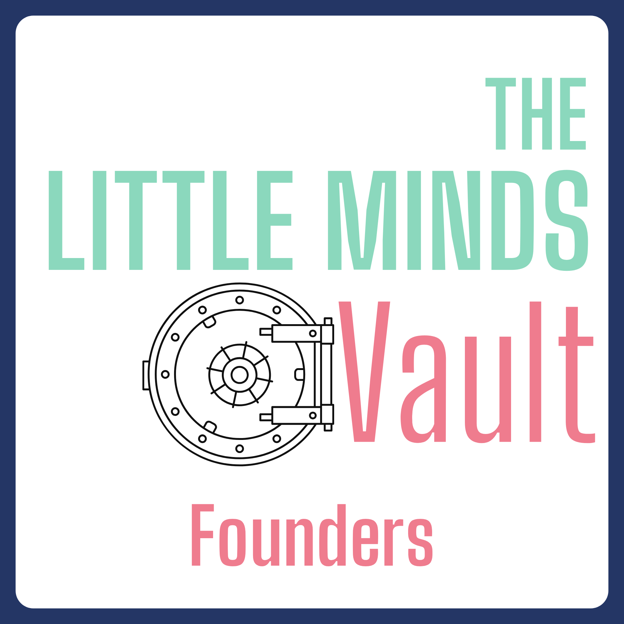 The Little Minds Vault logo